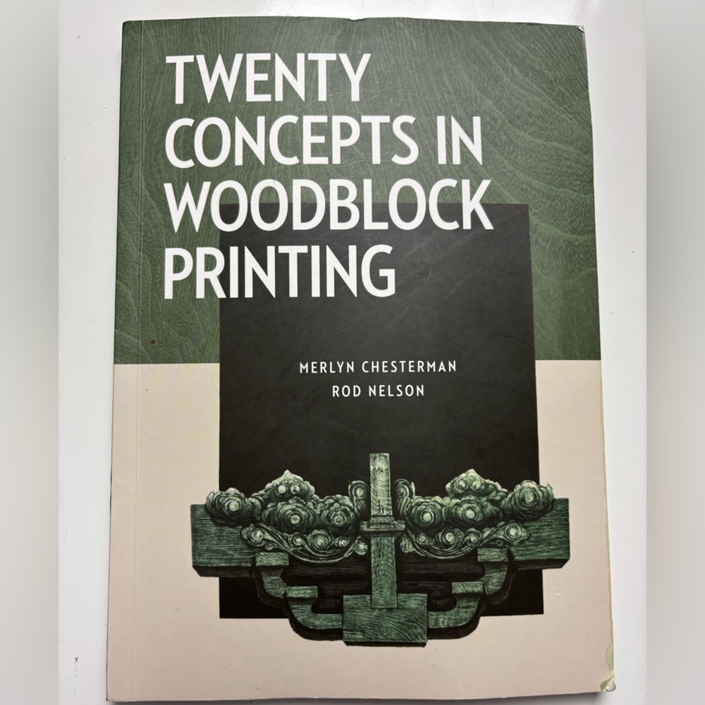 Twenty Concepts in Wood block printing paperback book